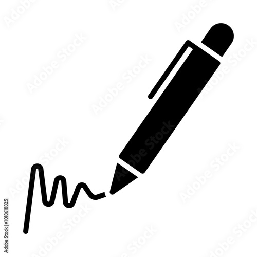 Icon representing signatures on legal contracts or agreements.