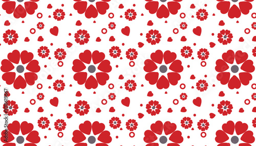 Colorful flowers pattern.  Abstract botanical flowers background. style for banners, wallpaper, posters, websites, online shopping.Vector illustration design and creative idea,eps 10.