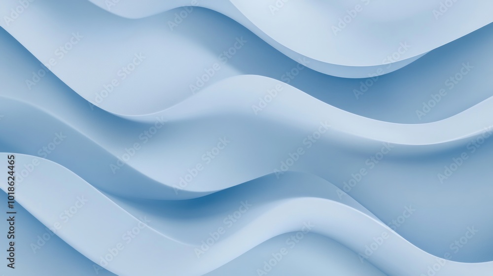 Fototapeta premium Abstract Blue Wave Background
