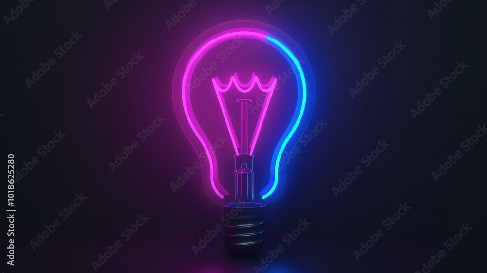 Neon Light Bulb Neon Light Bulb