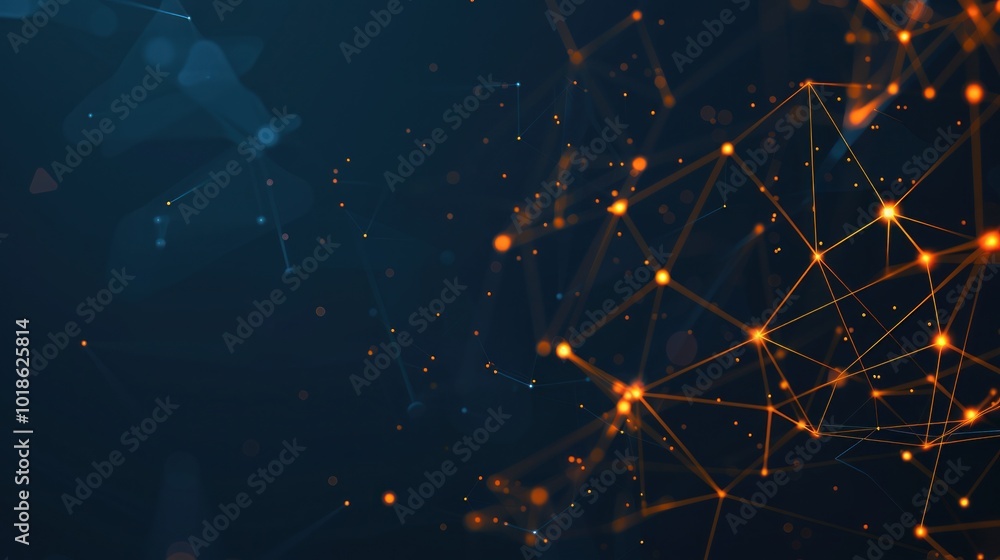 Abstract Network Connection Illustration Abstract Network Connection Illustration