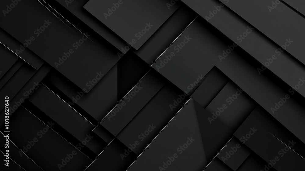 Abstract Black Geometric Pattern Abstract Black Geometric Pattern