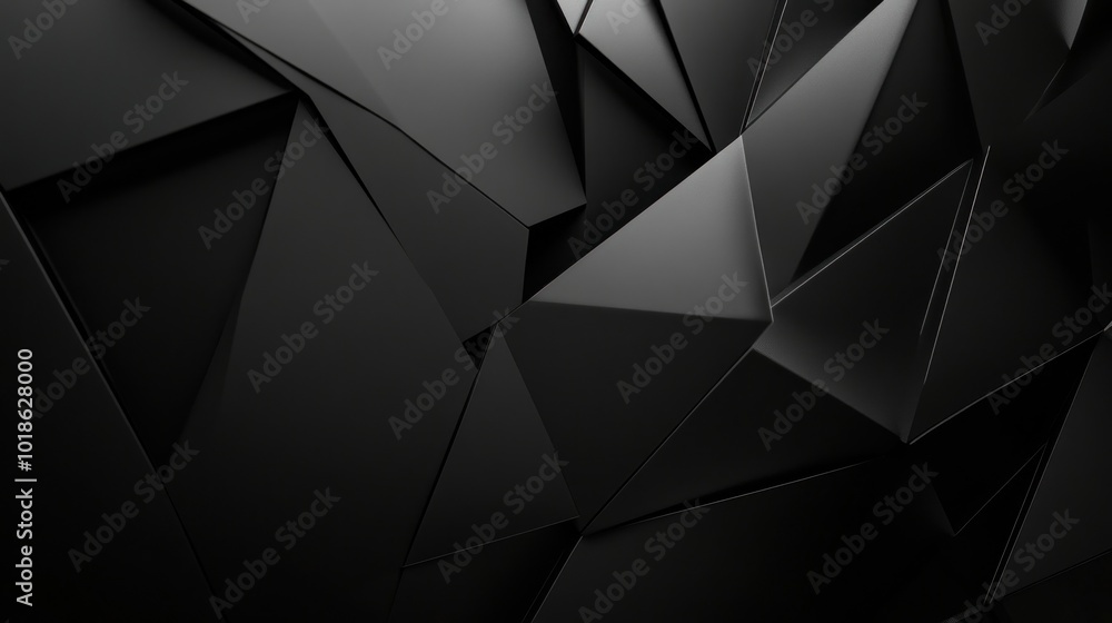 Abstract Black Geometric Pattern Abstract Black Geometric Pattern