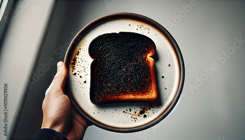 焦げたトースト