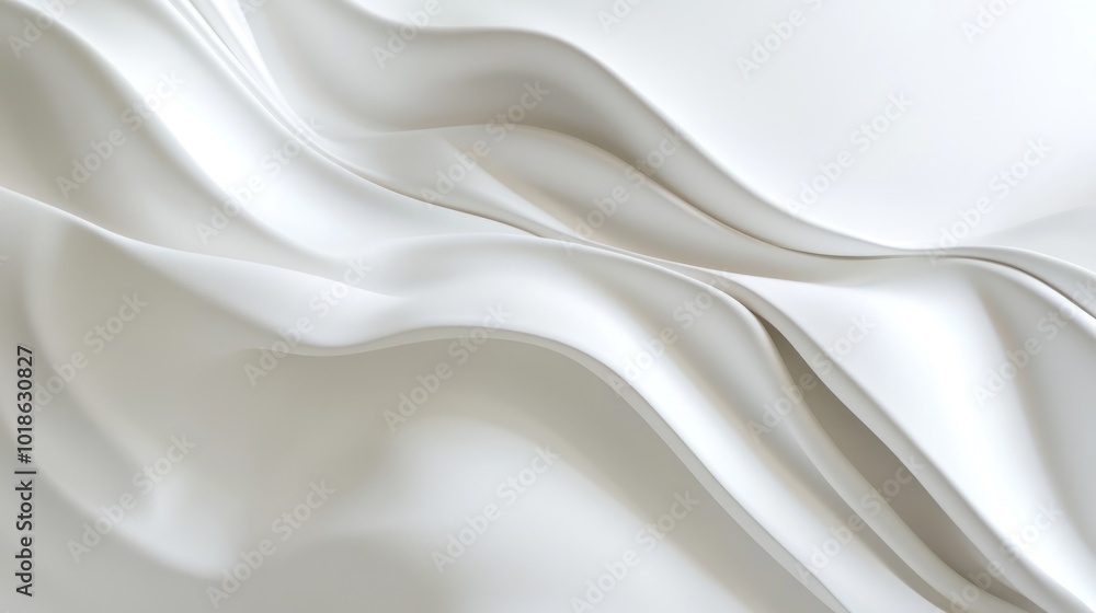 Abstract White Waves Abstract White Waves