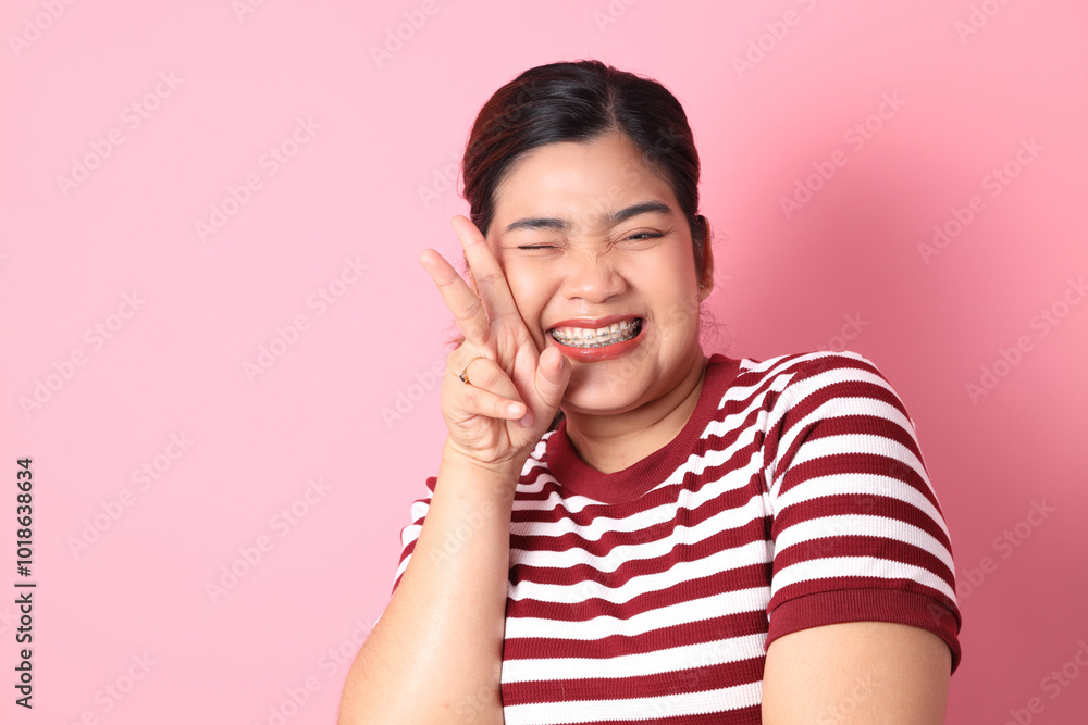 Woman with Braces Woman with Braces
