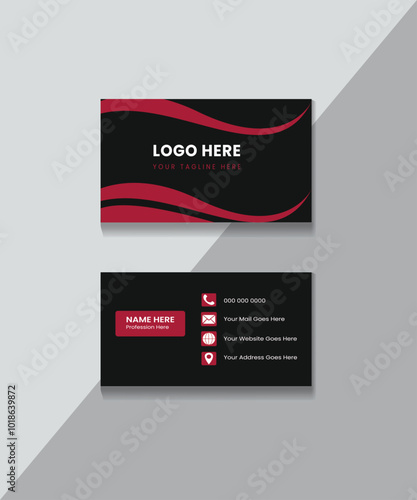corporate business card design