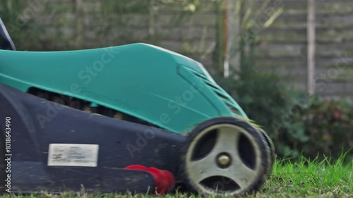 Slow Motion Lawn Mowing
