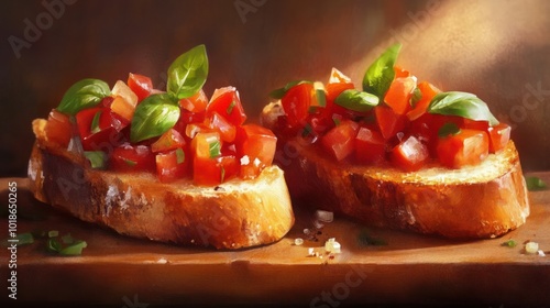 KÃ¼rbis Bruschetta.