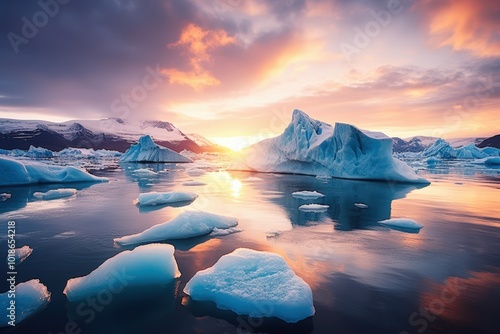 Frozen iceberg ice background illustration polar arctic, ocean water, climate environment frozen iceberg ice background photo