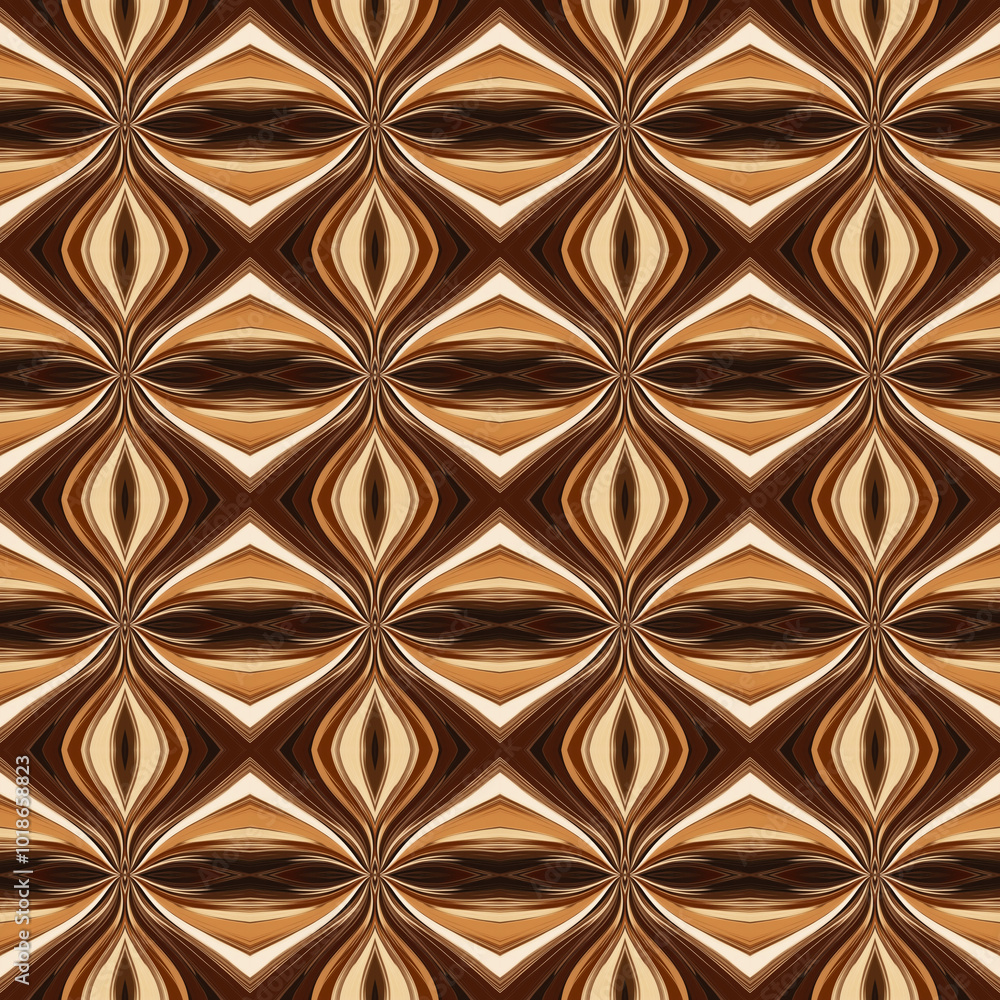 Seamless brown beige  pattern