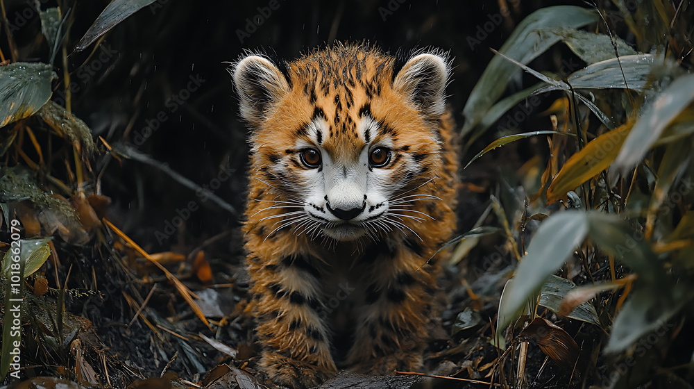 Obraz premium tiger in the zoo