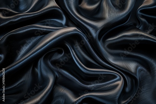 Close up of a taffeta surface