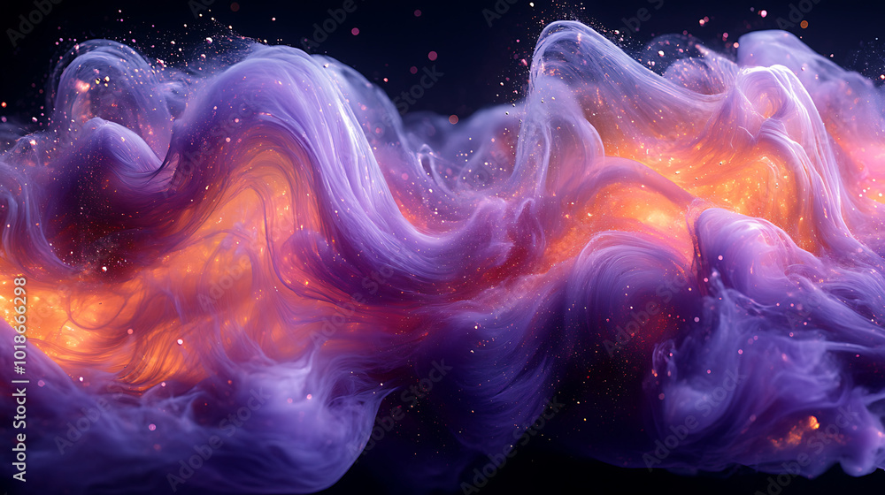 Obraz premium visualization of space