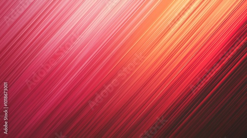 Abstract vibrant gradient background featuring smooth, diagonal lines in shades of red, pink, and orange, perfect for digital designs.