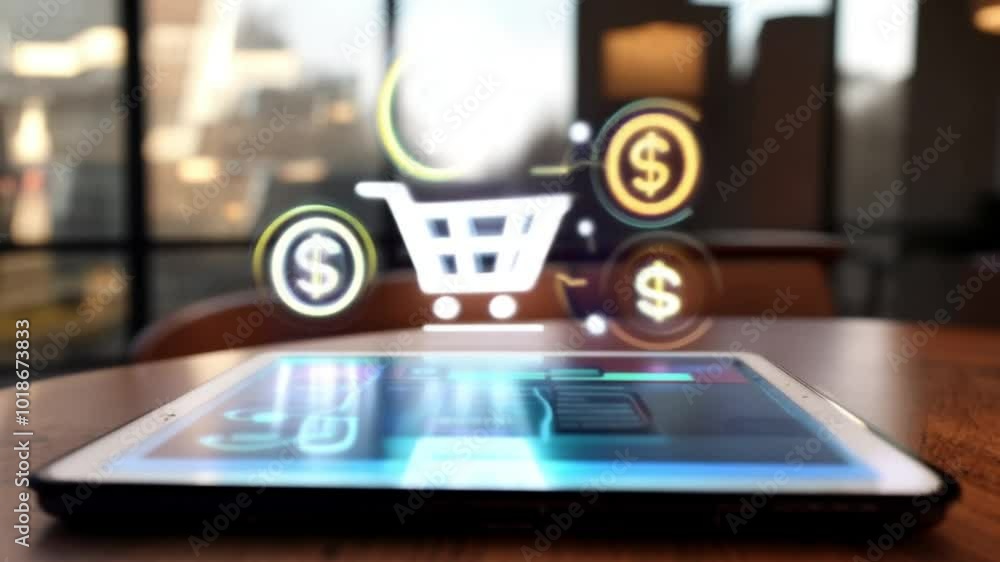 Interactive Interfaces and Holograms - Shopping cart Interactive Interfaces and Holograms - Shopping cart