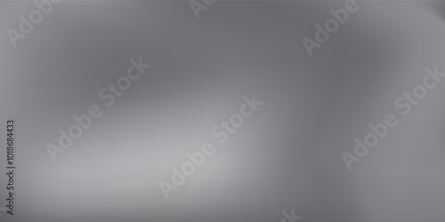 The Light is reflecting on a rough gray metallic surface background simple art