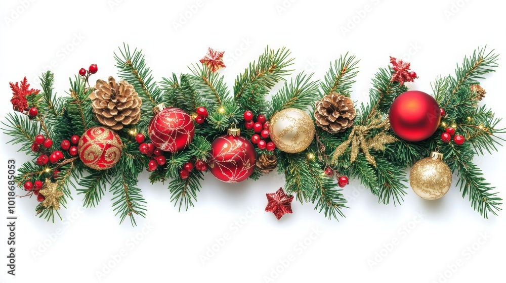 A set of Christmas decorations A set of Christmas decorations