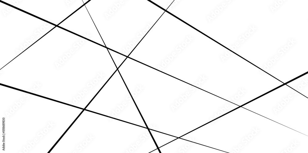 Random chaotic lines abstract geometric pattern texture. Modern black and white vector ornament. Geometric abstract pattern Random chaotic lines abstract geometric pattern texture. Modern black and white vector ornament. Geometric abstract pattern
