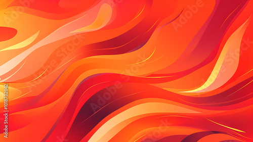 Leaping flame abstract art background