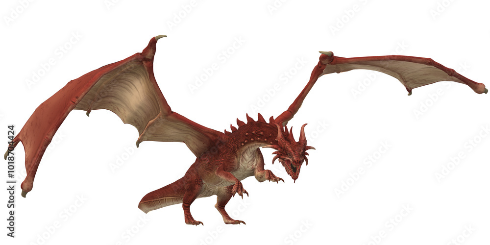 Dragon isolated on a Transparent Background Dragon isolated on a Transparent Background