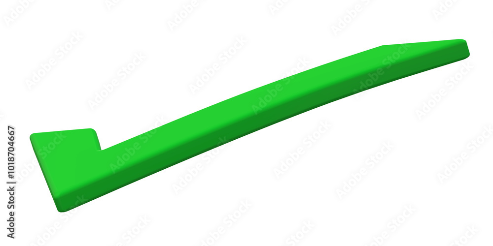 Tick Checkmark isolated on a Transparent Background Tick Checkmark isolated on a Transparent Background