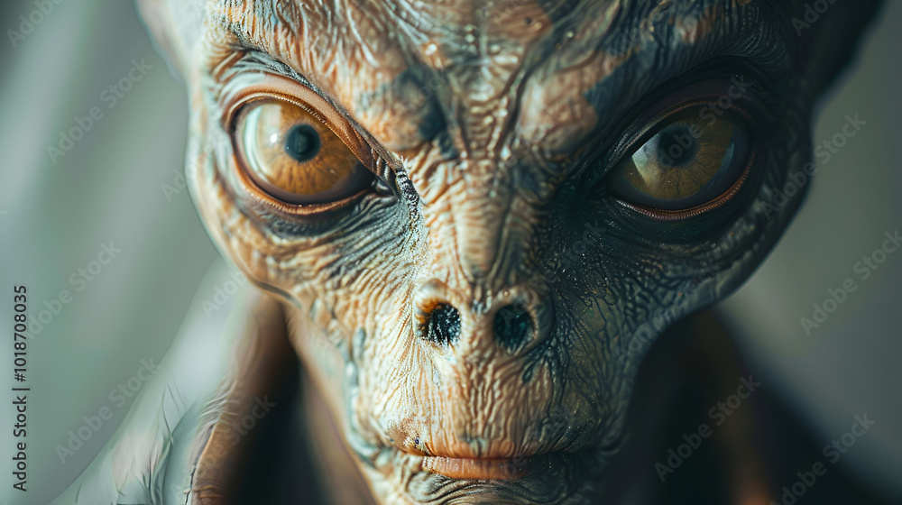 A picture of an alien A picture of an alien