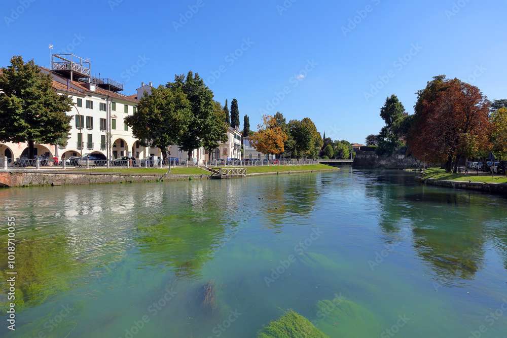 fiume sile a treviso, italia, 21 settembre 2024 fiume sile a treviso, italia, 21 settembre 2024
