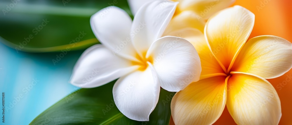 Fototapeta premium blue and orange hues