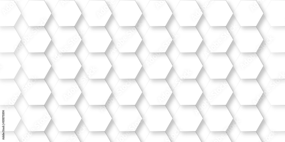 The shape of hexagon concept design abstract technology background vector. Vector Illustration. 3D Futuristic abstract honeycomb mosaic white background. Seamless hexagons texture. Abstract hexagon bg The shape of hexagon concept design abstract technology background vector. Vector Illustration. 3D Futuristic abstract honeycomb mosaic white background. Seamless hexagons texture. Abstract hexagon bg