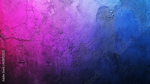 Abstract textured background with pink, purple, and blue neon lighting.