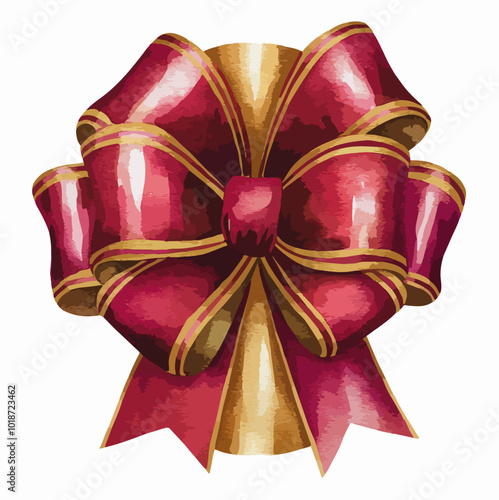 Christmas bow clipart