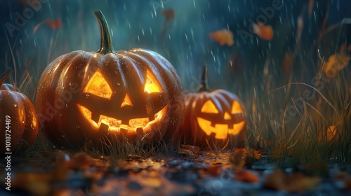 halloween spookey pumpkins season wallpapers photo