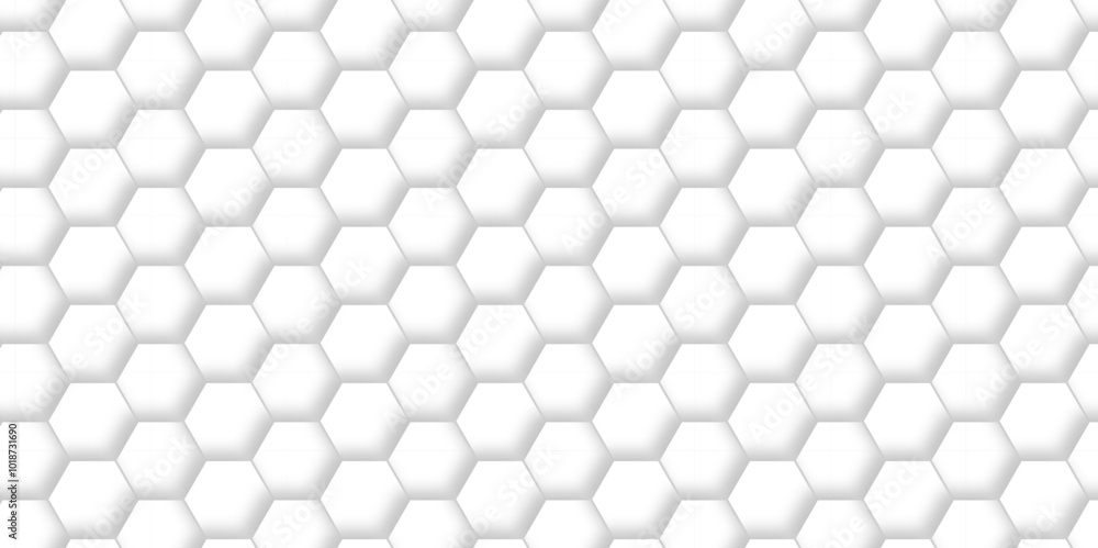 Minimal White Hexagonal Background. Luxury White Pattern. Vector Illustration. 3D Futuristic abstract honeycomb mosaic white background. geometric mesh cell texture. modern futuristic wallpaper. Minimal White Hexagonal Background. Luxury White Pattern. Vector Illustration. 3D Futuristic abstract honeycomb mosaic white background. geometric mesh cell texture. modern futuristic wallpaper.
