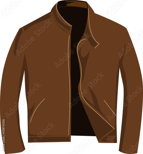 used leather jacket