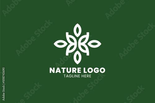 Minimalist Elegant Flower Logo