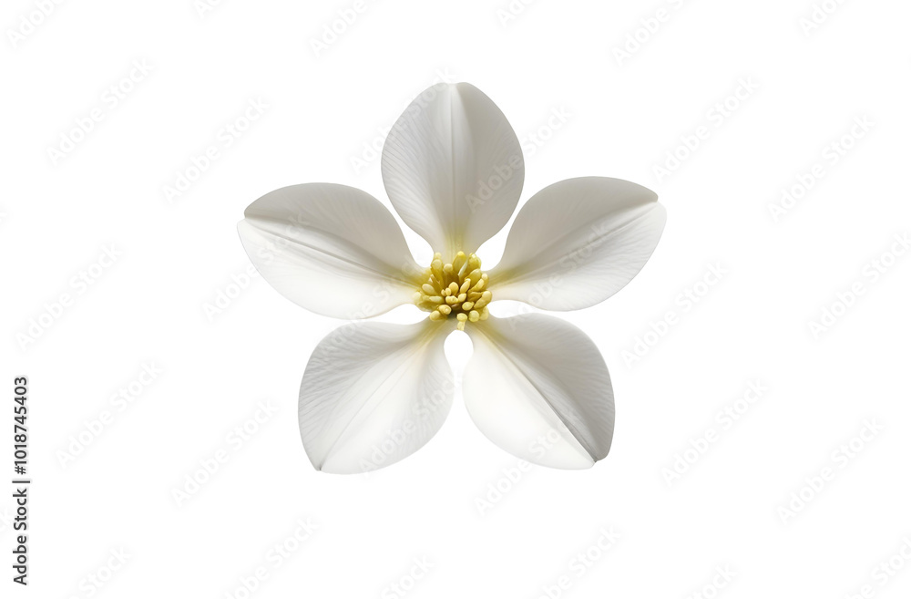 Naklejka premium Jasmine flower isolated on transparent png