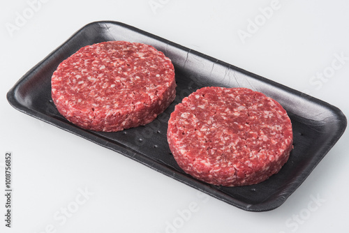 Fotografie hambúrguer bovino picanha cru