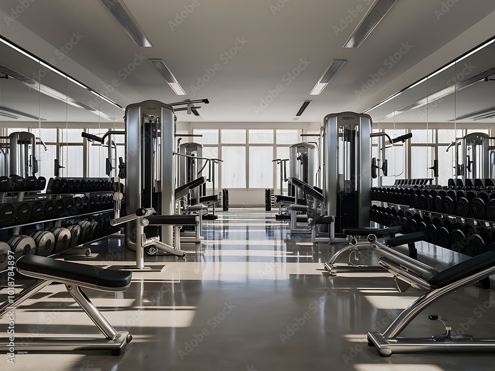 gym equipment in gym gym equipment in gym