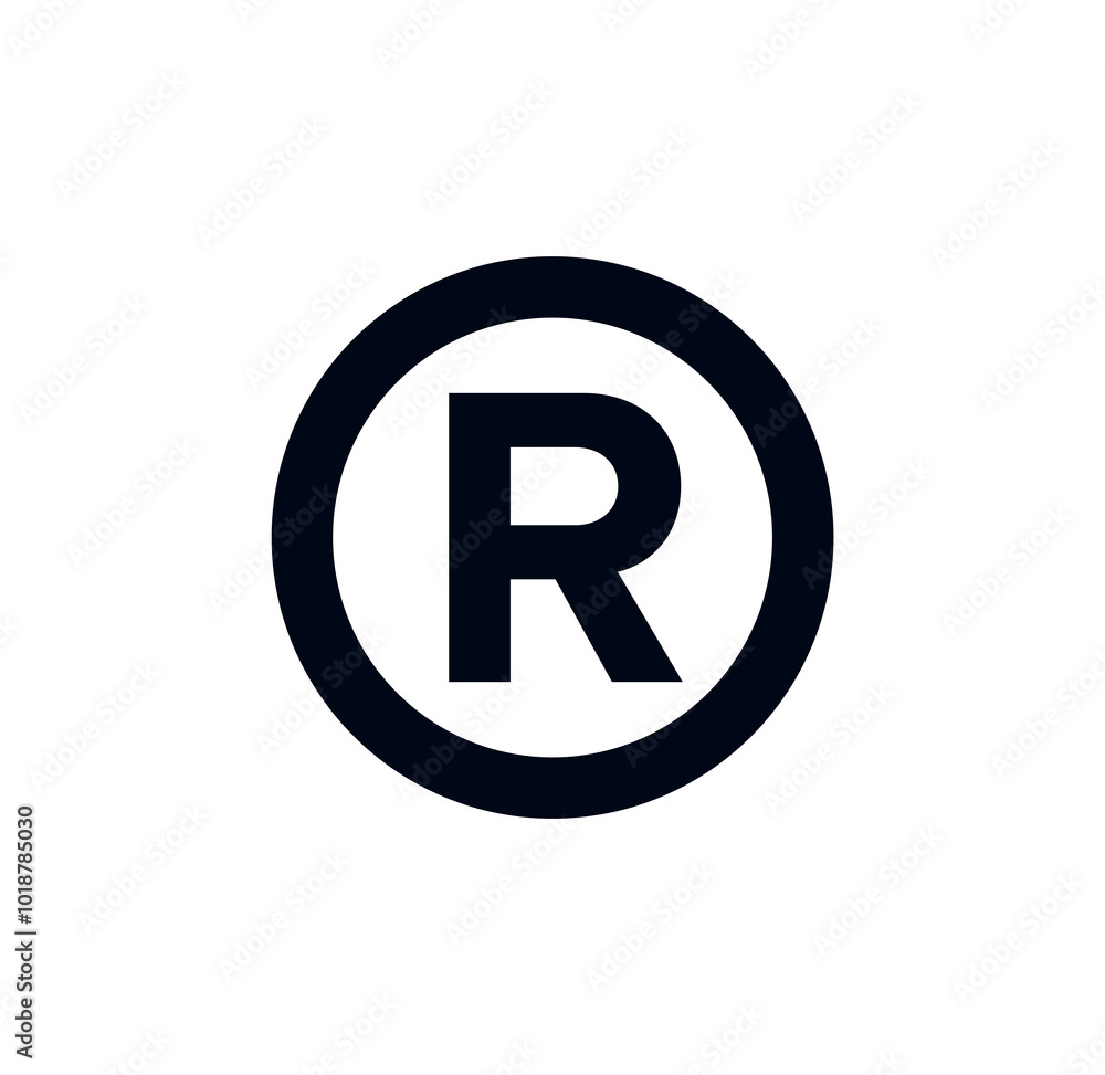 Copyright trademark vector symbol sign icon Copyright trademark vector symbol sign icon