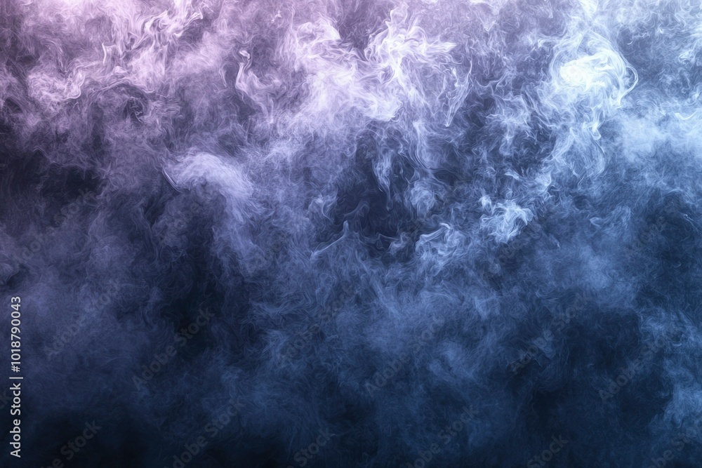 Obraz premium Abstract Smoke Swirls on a Dark Background