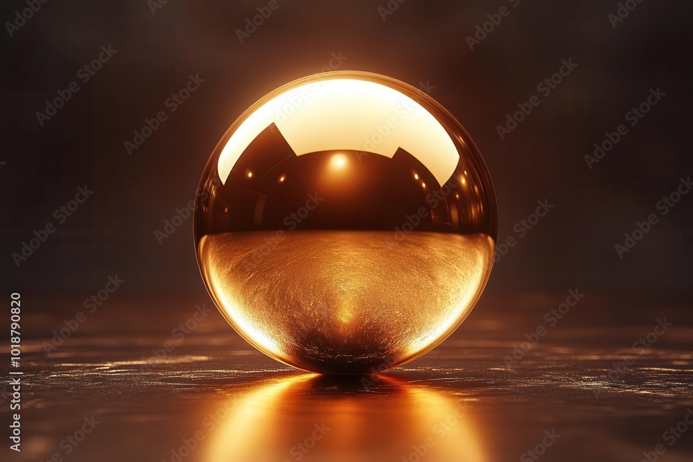 metallic gold ball in a sleek clip art style reflecting light and texture representing luxury and elegance in a minimalistic design metallic gold ball in a sleek clip art style reflecting light and texture representing luxury and elegance in a minimalistic design