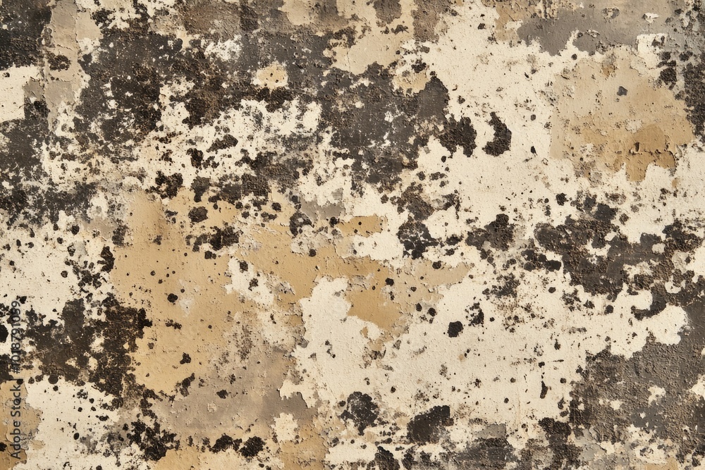A section of wall with visible paint stains and slight wear A section of wall with visible paint stains and slight wear
