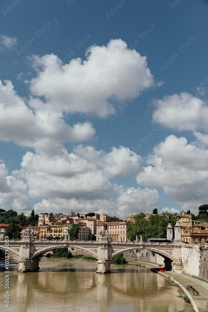 View of the Ponte Vecchio in Florence, Italy View of the Ponte Vecchio in Florence, Italy