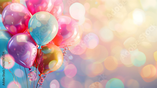 Bright and Joyful Birthday Party Concept with Balloon Décor