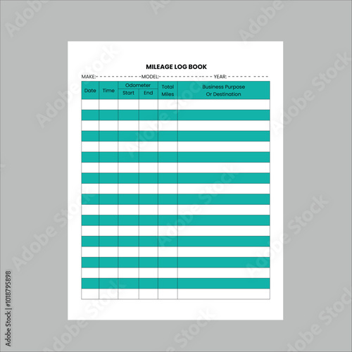 mileage log book