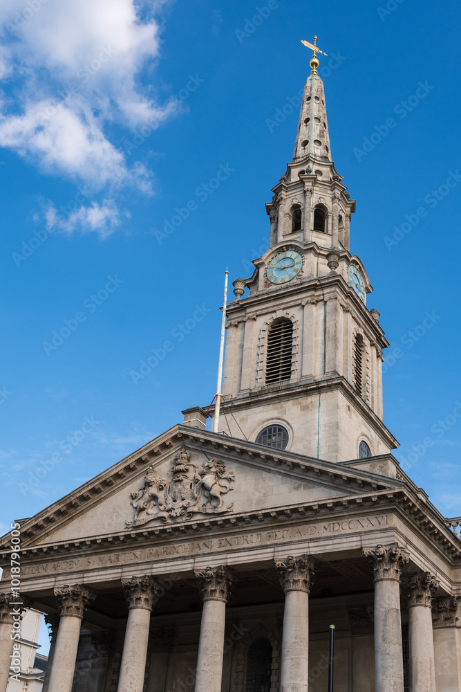 London, St. Martin-in-the-Fields, church at Trafalgar Square in the city of London London, St. Martin-in-the-Fields, church at Trafalgar Square in the city of London