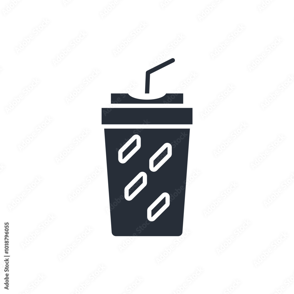 soda icon. vector.Editable stroke.linear style sign for use web design,logo.Symbol illustration. soda icon. vector.Editable stroke.linear style sign for use web design,logo.Symbol illustration.