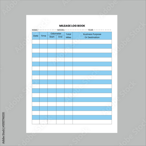 mileage log book