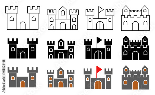 Castle Icon Set